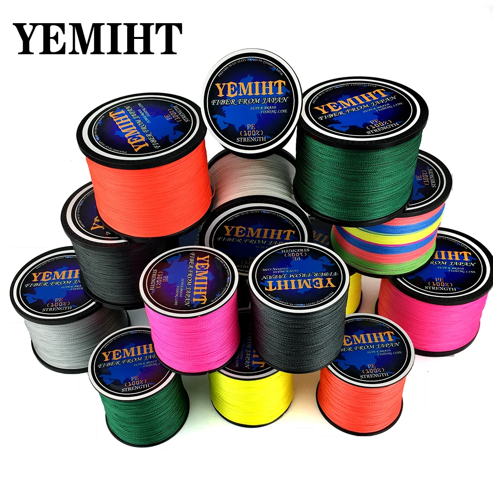 YEMIHT 8 прядей 4 300 м плетеная леска Multifilamento|Рыболовные лески| |