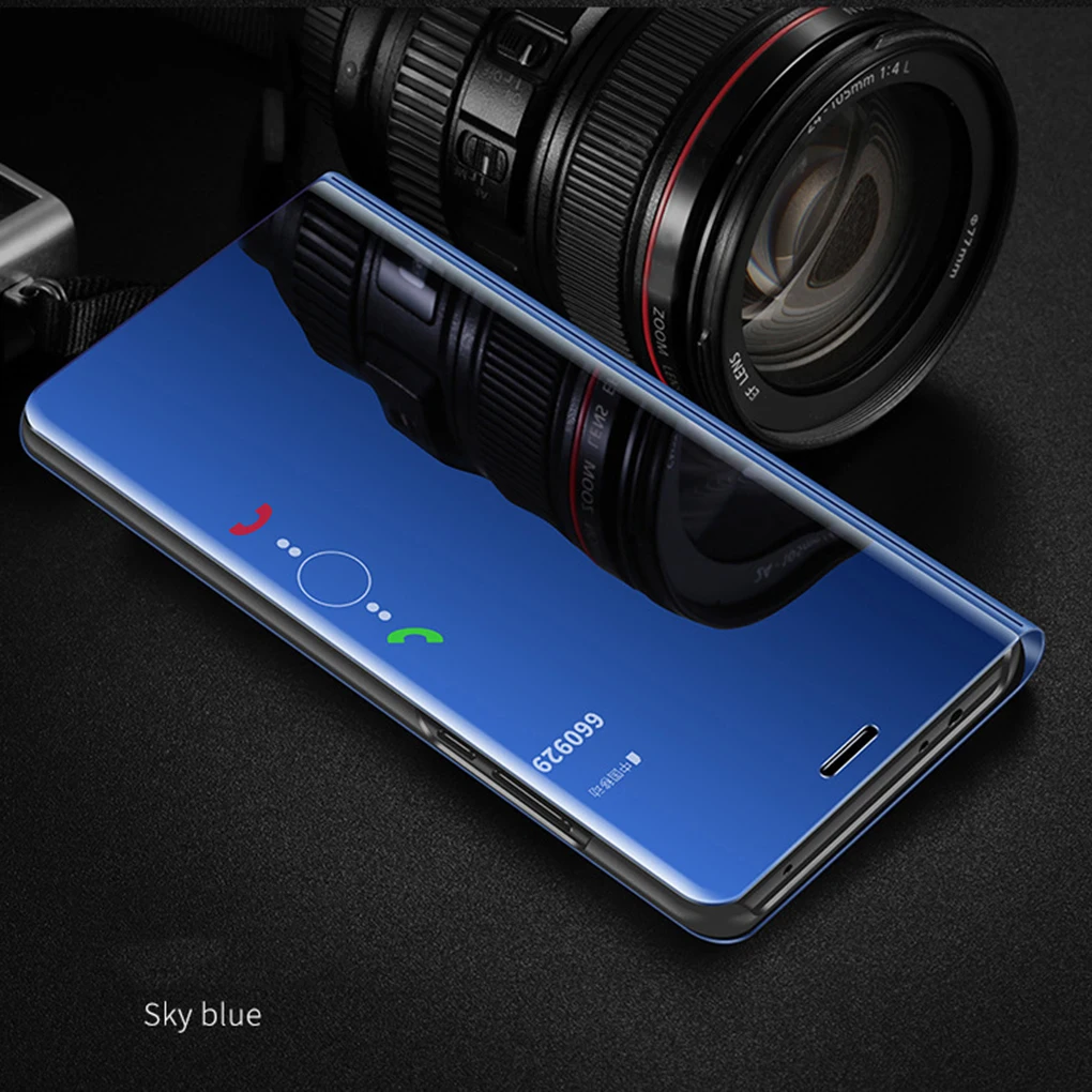 لهواوي P9 P9plus P9lite P10 P10plus P10lite تصفيح مرآة الهاتف المحمول حالة الغطاء PC + بو الهاتف حامي الخلفي قذيفة