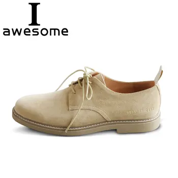 

2018 derby Shoes Dress Gentlemen Cow Suede Leather Lace up Formal Shoes Business Oxfords Style Men wedding shoes 411