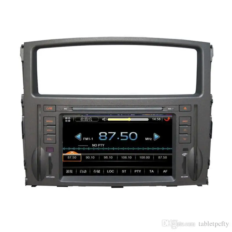 Perfect 7" in-dash Car DVD player with GPS(opt),Audio Radio stereo,USB/SD,AUX,BT/TV,Canbus,car multimedia headunit for mitsubishi pajero 3