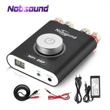 Nobsound Hi-Fi DSP TPA3116 цифровой усилитель мощности Hi-Fi стерео аудио усилитель для наушников Bluetooth 5,0 аудио приемник