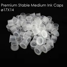 Материал Премиум стабильная Татуировка чернила Кепка Маленький 17*14 Лот 100 шт