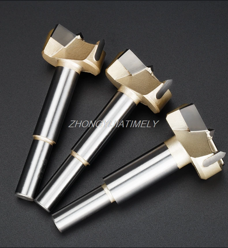 

Woodworking hole opener woodworking reamer circular board perforator tool door lock hinge bit alloy cutting edge
