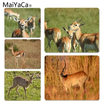 

MaiYaCa Your Own Mats Antelope on the meadow Office Mice Gamer Soft Mouse Pad Size for 18x22cm and 25x29cm Rubber Mousemats