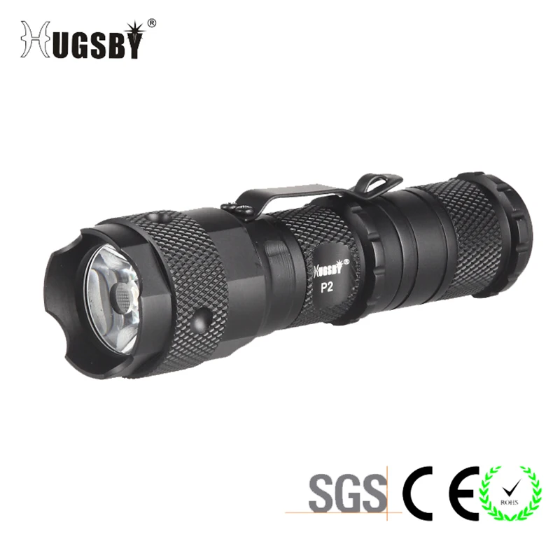 

3 Light Modes Ligth Weight Compact Handheld Led Flashlight, 200 Lumens High Intensity CREE XPE Q5 MINI LED Torch Using AA