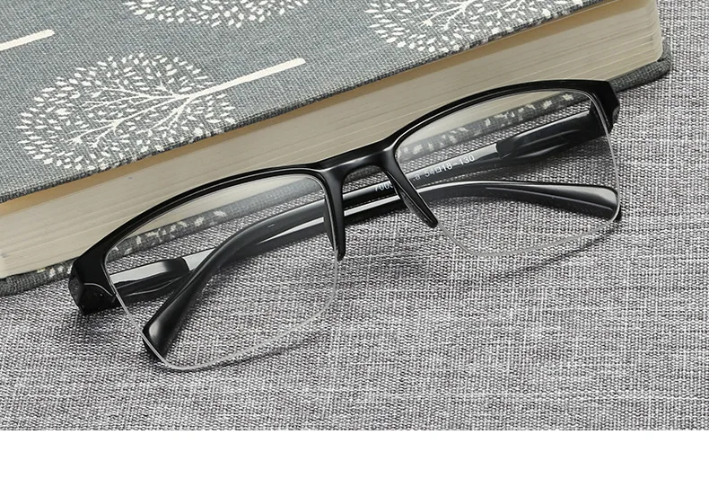 Imwete очки для чтения женские очки в оправе-половинке для мужчин Анти-усталость очки для дальнозоркости ультралегкий пресбиопии диоптрий+ 1,0 4,0