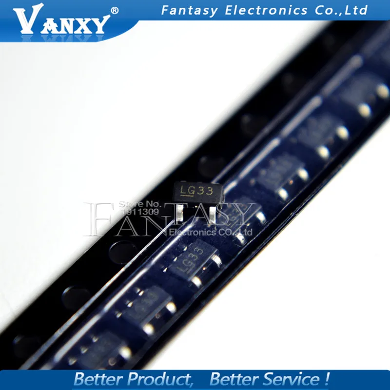 10 шт. MIC5219-3.3BM5 SOT23 MIC5219-3.3 сот MIC5219 3,3 V LG33 SMD