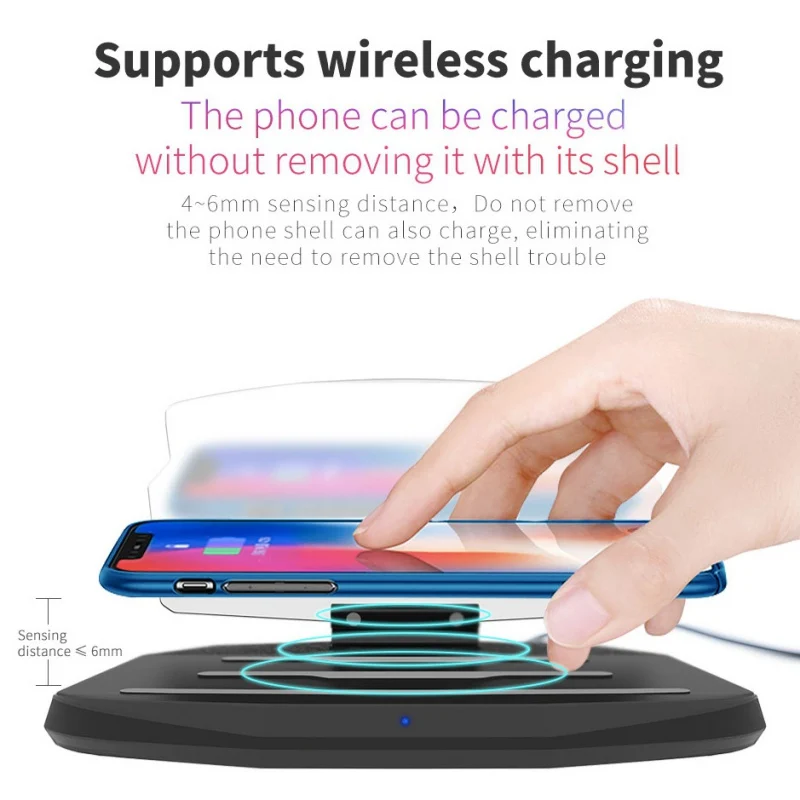 

Multi-Function Car Navigation Seat Mobile Phone Universal Bracket Wireless Charging Function