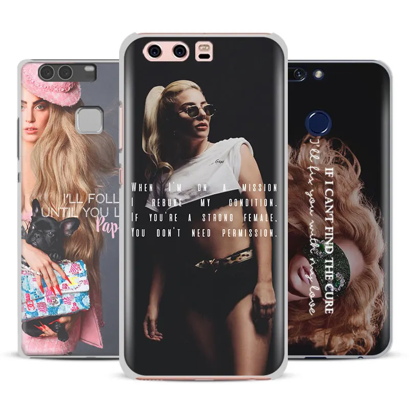 

Lady JOANNE gaga monster lyric quotes Phone Case For Huawei P8 9 10 Lite 2017 Honor V8 V9 V10 Mate 7 8 9 10 Pro Nova Plus 2