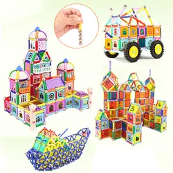 Магнит оптом игрушки бары магнитные строительные блоки строительные игрушки для детей дизайнерские Развивающие игрушки для детей