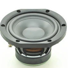 5 дюймов средний бас динамик 6ohm 30 Вт Средний НЧ динамик композитный Бассейн Резиновый край 1 шт