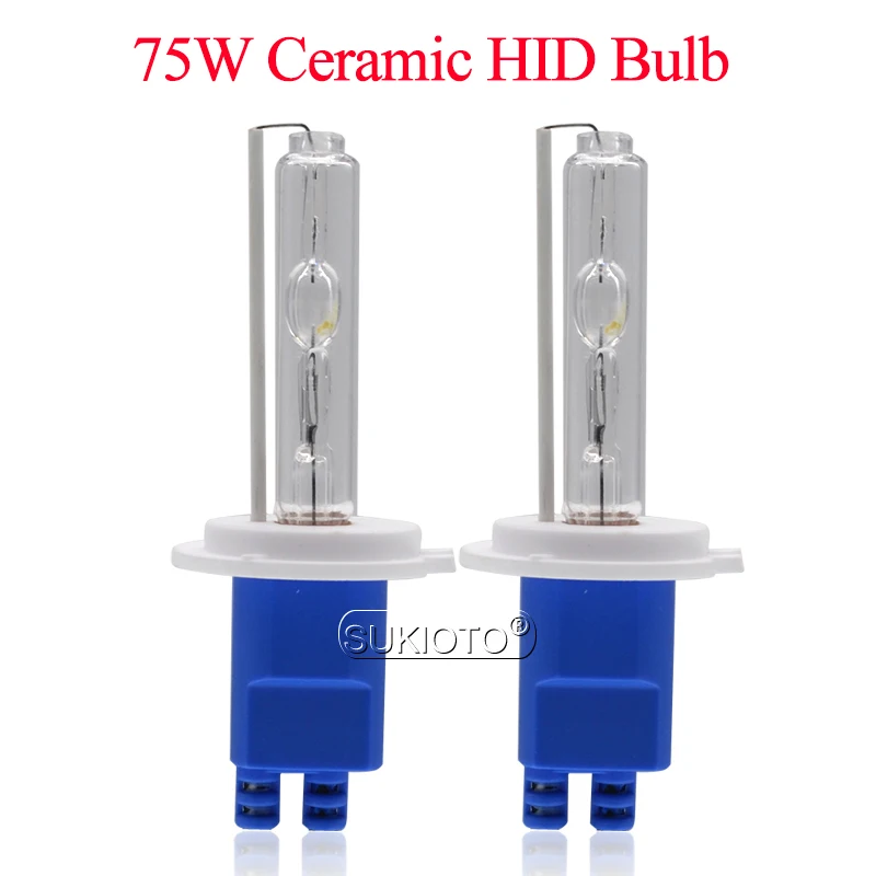 SUKIOTO Car Headlight 75W HID Xenon Kit High Power 12V HID Ballast 75W Xenon H1 H3 H7 H11 HB3 HB4 D2H HID Bulb Kit 3000K-8000K (9)