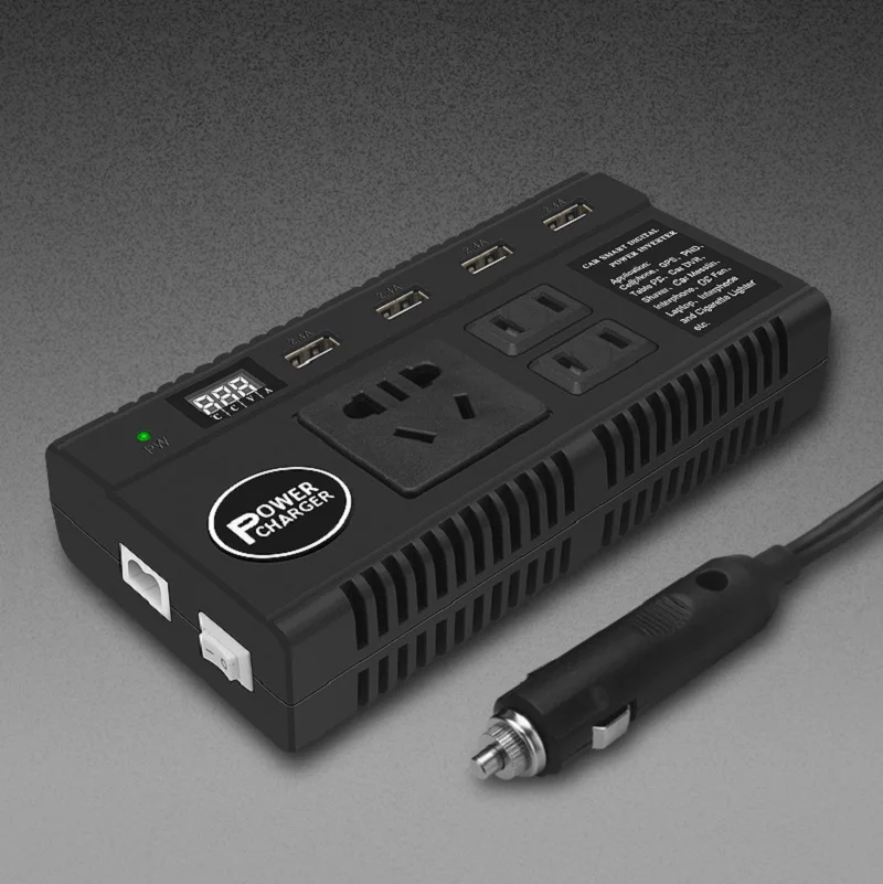Автомобильный адаптер питания 12vV 24V to 220V CN Plug автомобильный голосовой