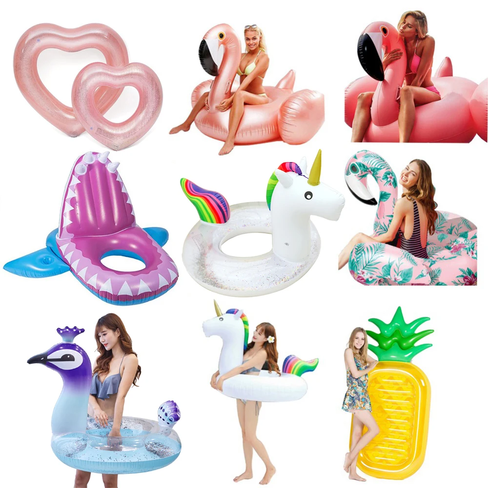 “ Anos de Idade do Bebê Infantil 0-flamingo Swan 3 Inflável