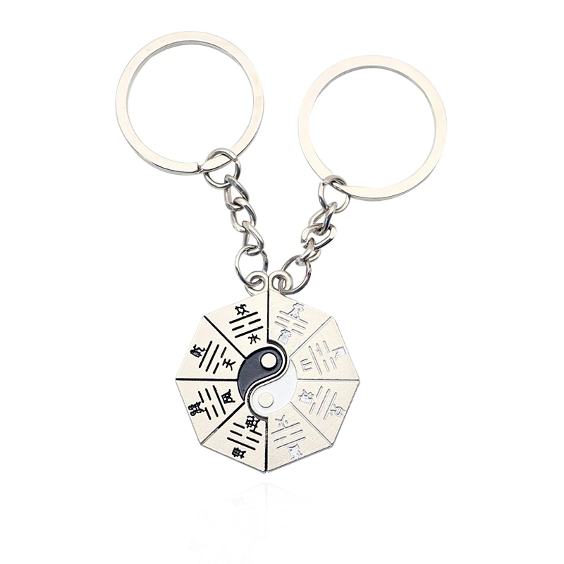 Yin-Yang-Tai-Chi-Key-Chains-Chinese-Gossip-Couple-BFF-Keychain-Best-Friends-Keychains-Holder-Christmas