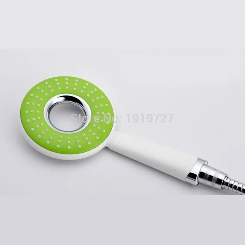 

Newly High Quality The New Super Booster Handheld Shower Nozzle Shower Water Saving Bathroom Accessories Pressure Shower Head