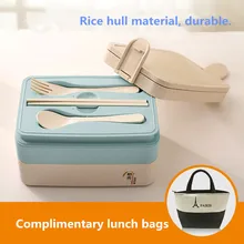 Geschirr Geschirr Sets Lunchbox Japanische Bento Box erwachsene studenten reis mahlzeit Verfügbar mikrowellenheizung Erhalten eine lunchpaket lunchpaket geben