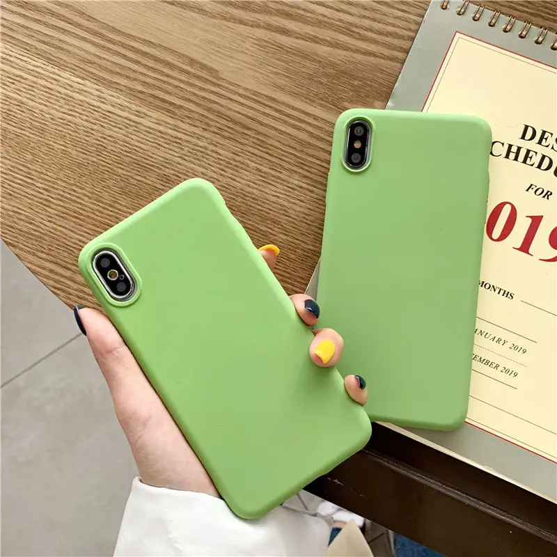 

Green TPU Soft Case For Huawei Honor 8X Max Play 8C 5A 5C 5X 6 Plus 6X 6A 7 7X 8 9 Lite V10 Note 10 Back Cover Mate 10 20 Lite