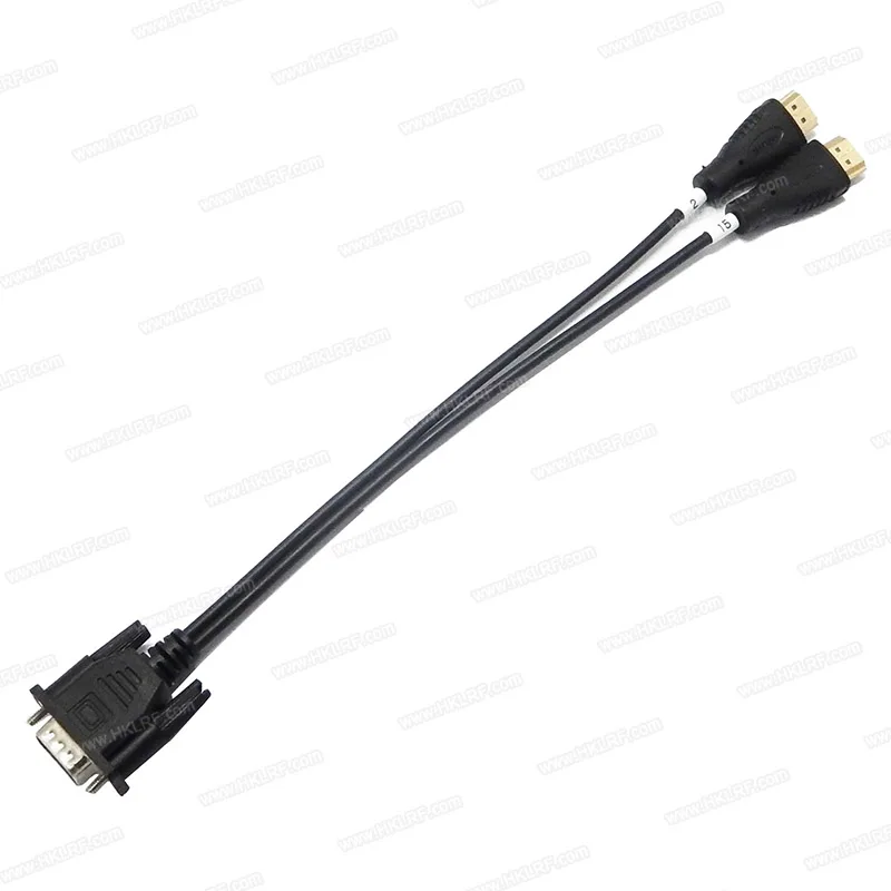 VGA To HDMI Line RT809H RT809F Серийный ЖК-дисплей ISP универсальный программатор модуль/кабель EDID для RT809F RT809H TL866II плюс USB программист - Цвет: VGA To HDMI Line