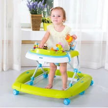 New Arrival Children Baby Rocking Horse Baby Walker Multifunctional Anti Roll Over Baby First Walk Learning