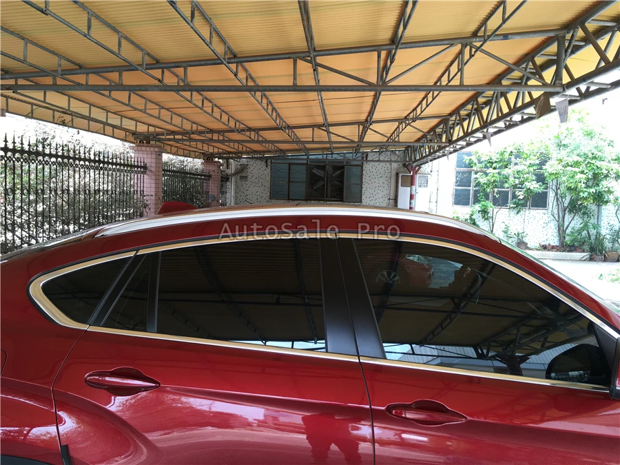 ل bmw x6 2009-2017 سيارة سبائك الألومنيوم الفضة أعلى سقف القضبان الرف القضبان الجانبية الديكور تقليم السيارات التصميم ل bmw x6 2009-2017 سيارة سبائك الألومنيوم الفضة أعلى سقف القضبان الرف القضبان الجانبية الديكور تقليم السيارات التصميم