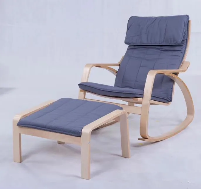 Удобные кресло для отдыха кресло-качалка и стул набор планеров рокер шезлонг мебель для гостиной современный взрослый кресло-качалка