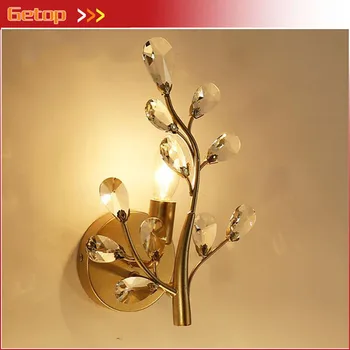 

Retro European Style Iron Wall Lamps For Bar&Coffee Shop&Restaurant American Style Iron Bedside Lighting Corridor Aisle LED