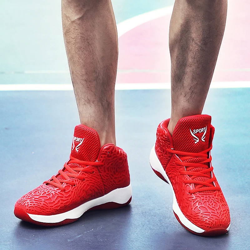 Men's sports shoes breathable mesh surface wear resistant anti skid