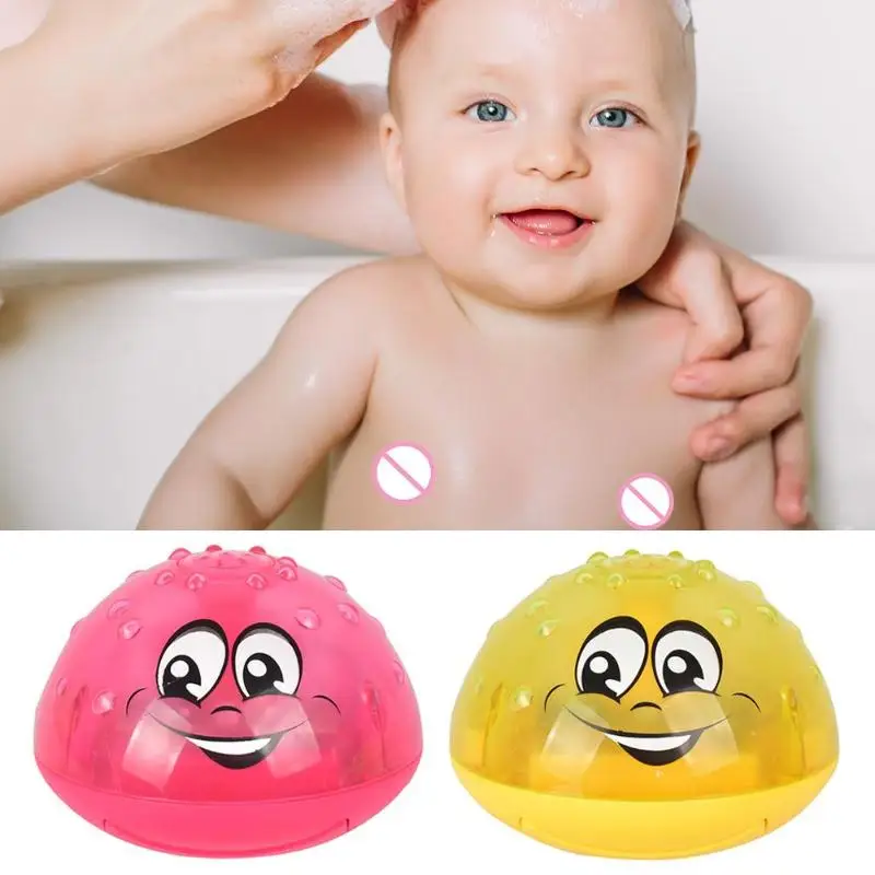 

Kids Beach Toys Luminous Water Ball Toys Bathroom Shower Toys Electric Induction Sprinkler Toy Swimming Water Toys Funny Gift