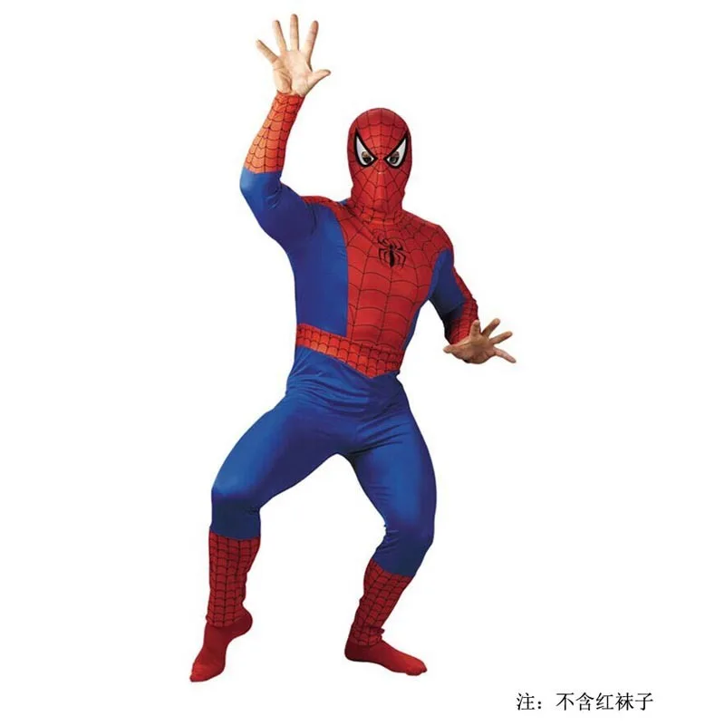 Костюм Человека-паука, 3D принт, для взрослых, лайкра, спандекс, костюм Человека-паука на Хэллоуин, косплей, костюм зентай