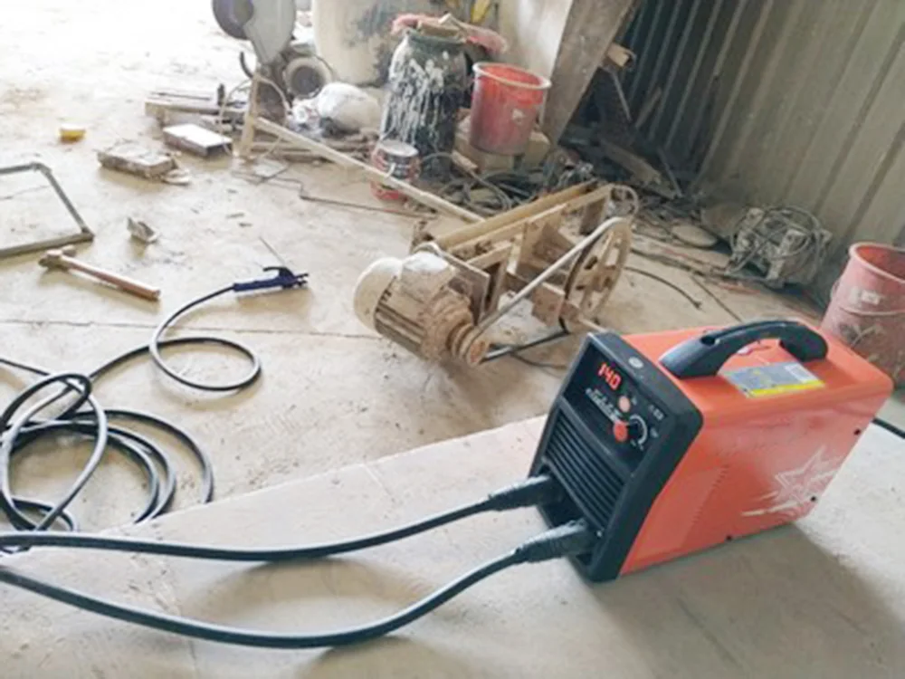 Электросварочный аппарат lectrode 220 В/110 В MINI 200A инвертор переменного тока IGBT DIY