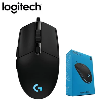 Logitech G102 Gaming Wired Mouse Optical Wired Game Mouse Support Desktop/ Laptop Support windows 10/8/7 1