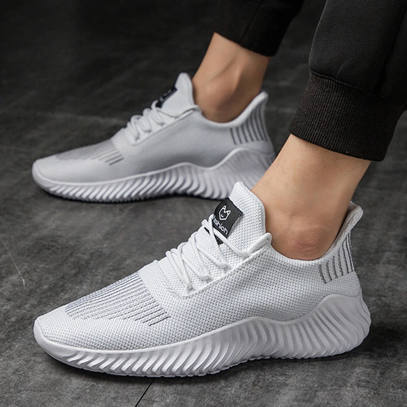 Buy Beathable Air Mesh Men s Sneakers Shoes Big Size Casual Shoes Men Slip On Lightweight Outdoor Comfortable Walking Man Shoes