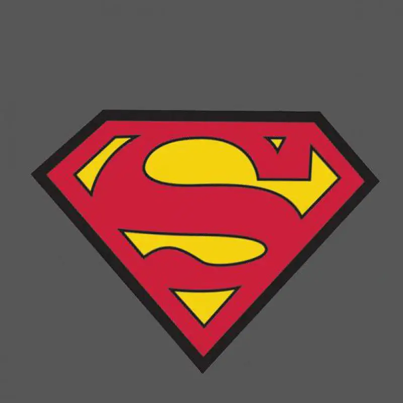 2015 Character Superman Logo Waterproof Stickers Car Motorcycle Single