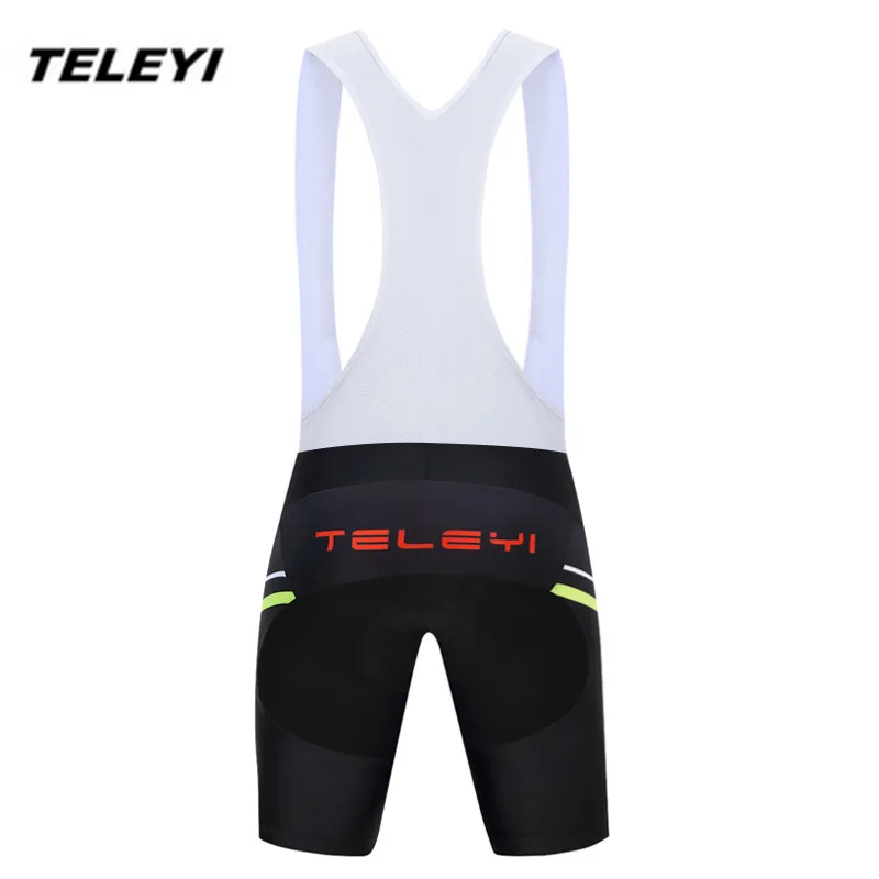 TELEYI Green Cycling Bib Shorts Black bike bicycle padded shorts sleeve Sportswear MTB Clothing men Ropa Ciclismo maillot cycling shorts,cycling bib shorts