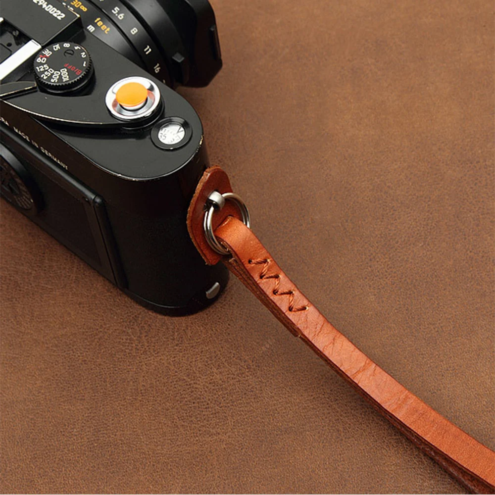 Pulseira de Couro de Vaca Dslr com Pináculo Acessório de Fotografia em 4 Cam-in Itália Cores 3021-3026 - Image 3