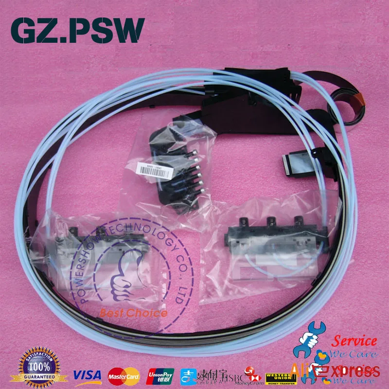 

Original New CR357-67027 Ink tube system Kit Assembly Ink tubes with trailing cable For HP T920 T1500 T2500 T3500 920 1500 2500