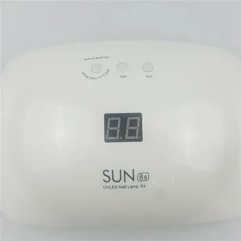 

Brand 48W UV LampSUN8s Nail Dryer 21 LEDs UV LED Lamp Nail For Nails Phototherapy machine Curing All Gels With Infrared Sensor