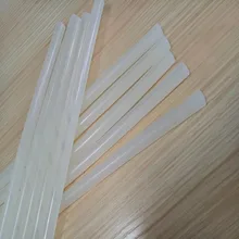 5 шт./партия, 11 мм x 190 мм, прозрачная термоклеевая палочка, Электрический клеевой пистолет, Прямая, CHIZIYO