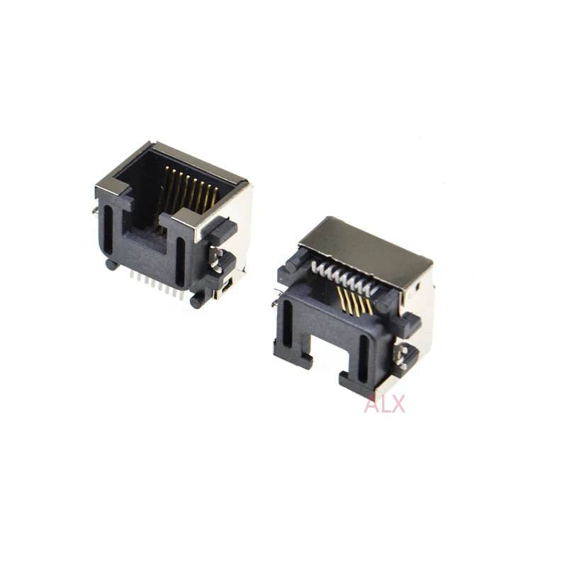 10 шт. RJ45 сети Ethernet Гнездо SMT SMD 56 8P8C гнездовой разъем