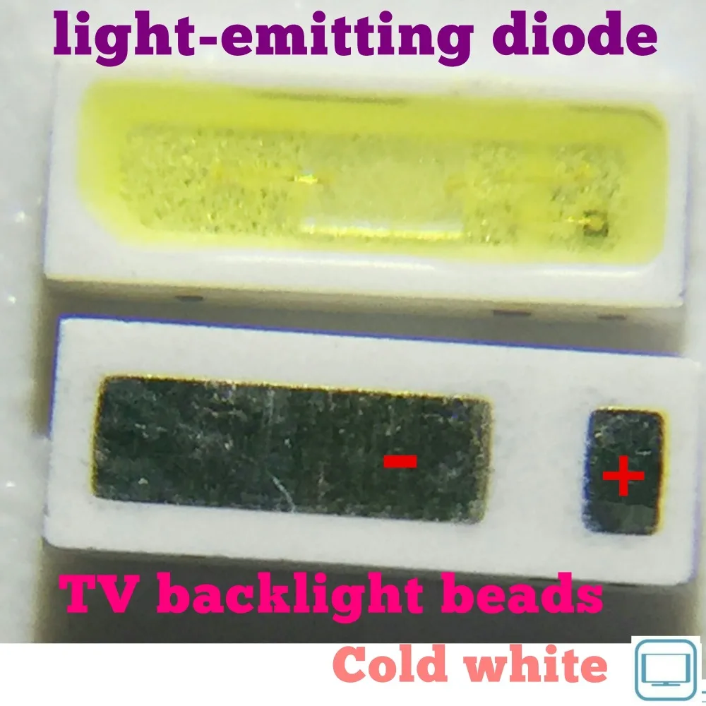 1000PCS JUFEI 4014 3V 0.5W 65LM TV backlight beads Factory LED Backlight osram Cool white 13000K Biggest Discount