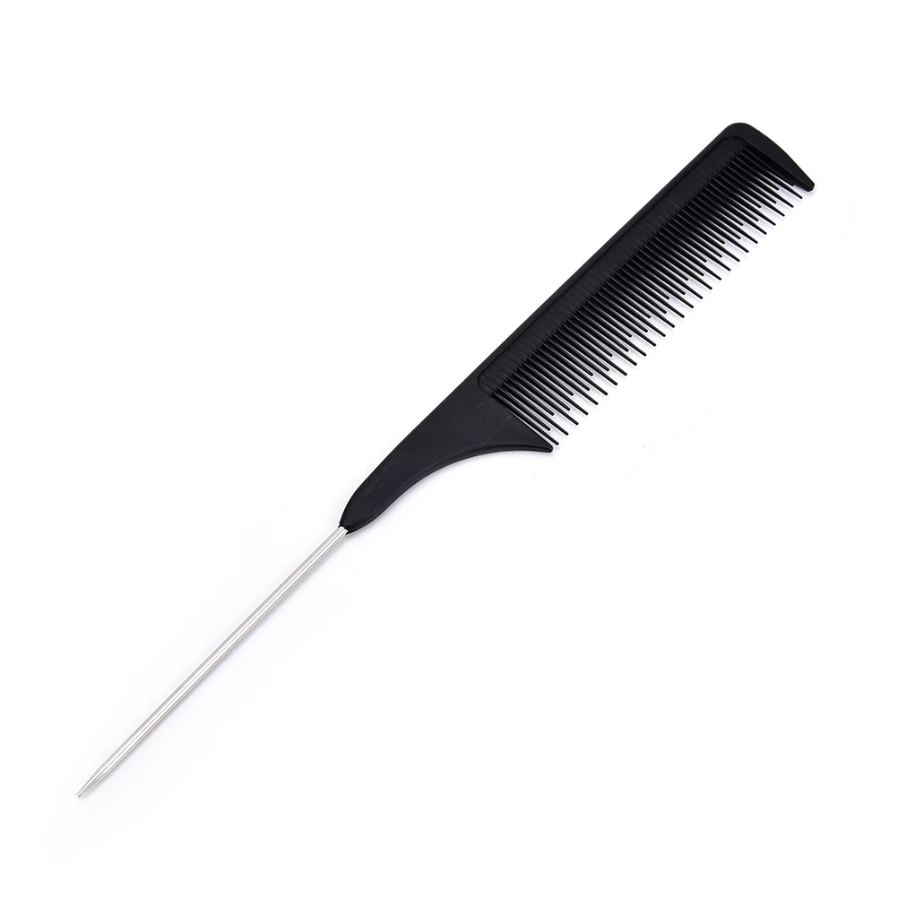 

New 2 use Plastic Metal Hair Dye Coloring Brushes Comb Barber Salon Tint Hairdressing Styling Tools Hair Color Combs