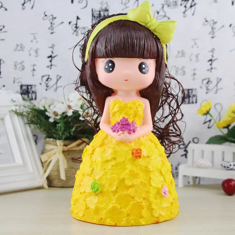 barbie doll piggy bank