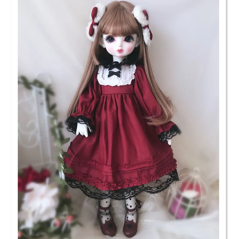 Модная кукольная одежда для кукол Blyth 1/6 BJD 1/4 MSD, мини кукольная одежда, наряды для кукол, аксессуары включают платье, головной убор