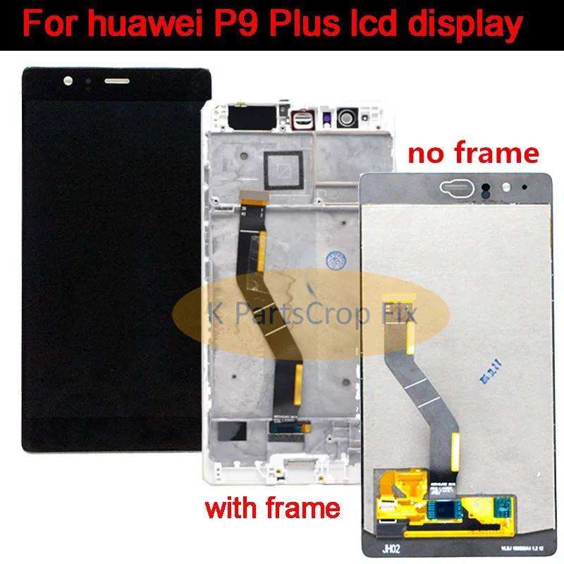 OLED Display For Huawei P9 Plus LCD Frame Touch Screen Digitizer Assembly EVA L09 L19 VIE AL10 lcd | Мобильные телефоны и