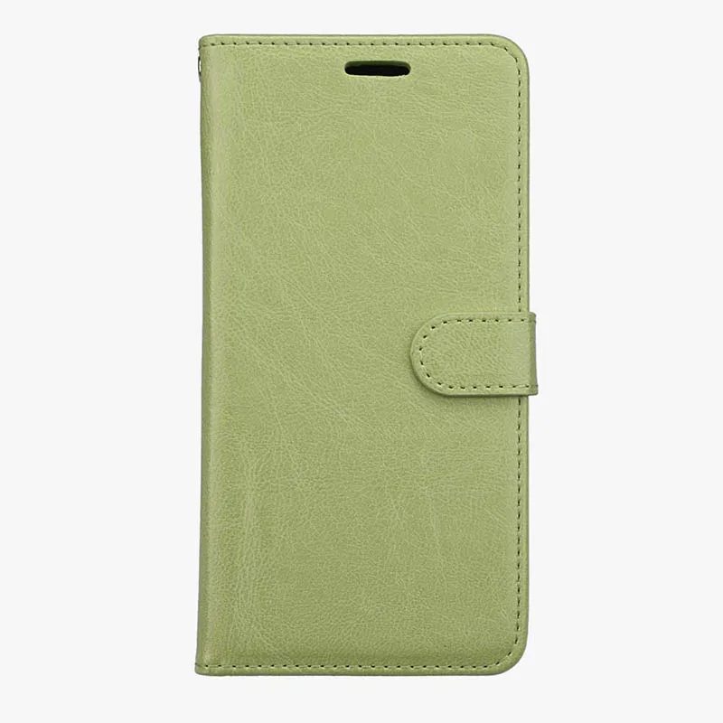 Green Кожаный чехол-бумажник для huawei Y3 2 Y6 II Compact Y5 Prime Y6 Pro Y7 Y9 Honor 7A 7C Nova 2 Lite чехол-книжка для телефона - Цвет: Green