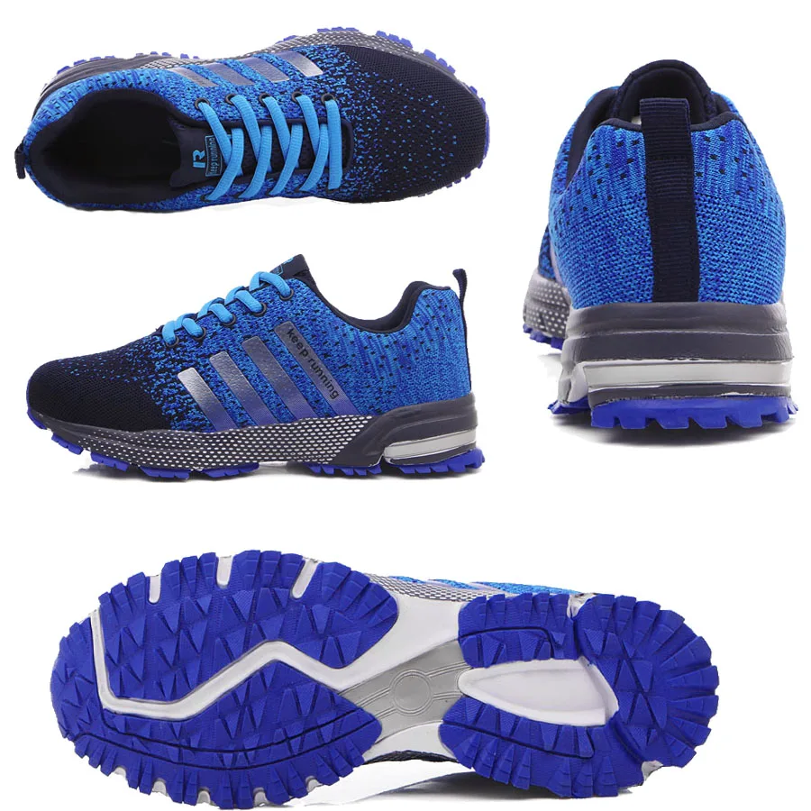Popular Men's Shoes 46 Large Size Men's Shoes 47 Netted Leisure Shoes Breathable Running Shoes