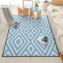 AOVOLL нейлоновый мягкий напольный коврик, ковры для гостиной, ковер для детской комнаты, ковер для спальни, Скандинавское украшение, Домашний Детский напольный коврик