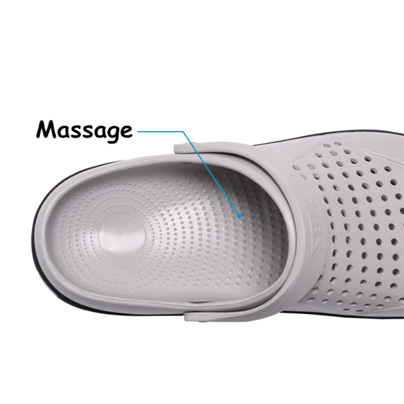 Hole Shoes Male Men Sandals New 2019 crocse Clogs Sandalias Hombre croc Sandles Mens Sandals Summer Slippers sandalet Men Shoes