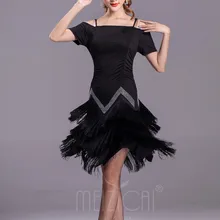 Классическая мода черный/синий/красный Костюмы для латиноамериканских танцев платье для танцев для Для женщин, Samba/Румба/Chacha конкуренция носить, обувь для девочек практика юбка костюмы